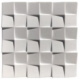 Forma 3d Gesso e Cimento Abs - Prisma 50x50 - 2