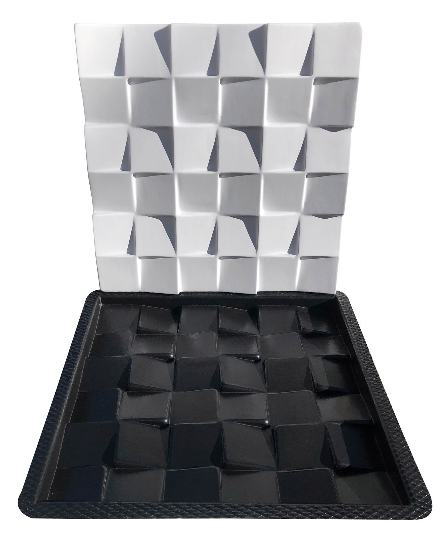 Forma 3d Gesso e Cimento Abs - Prisma 50x50 - 6