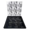 Forma 3d Gesso e Cimento Abs - Prisma 50x50 - 6