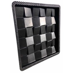 Forma 3d Gesso e Cimento Abs - Prisma 50x50 - 5
