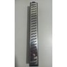 Ralo Linear 6x50 modelo Grelha Inox Polida Desenho S com Tela Anti Insetos e Coletor Preto - Ficone  - 2
