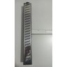 Ralo Linear 6x50 modelo Grelha Inox Polida Desenho S com Tela Anti Insetos e Coletor Preto - Ficone  - 5
