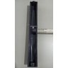 Ralo Linear 6x50 modelo Grelha Inox Polida Desenho S com Tela Anti Insetos e Coletor Preto - Ficone  - 3