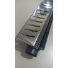 Ralo Linear 6x50 modelo Grelha Inox Polida Desenho S com Tela Anti Insetos e Coletor Preto - Ficone  - 4