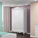 Ver imagem 3 de Guarda-Roupa Bebê 3 Portas Realeza Móveis Canaã