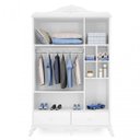 Ver imagem 2 de Guarda-Roupa Bebê 3 Portas Realeza Móveis Canaã