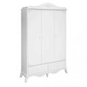 Ver imagem 1 de Guarda-Roupa Bebê 3 Portas Realeza Móveis Canaã