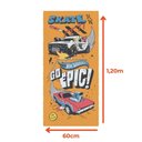 Ver imagem 5 de Toalha de Banho Infantil Hot Wheels Lepper Felpuda de Algodão para Menino 60x120 cm Praia Piscina