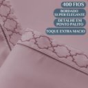 Ver imagem 3 de Conjunto Casal Queen Size Madri Algodão Toque Super Macio