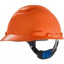 Ver imagem 2 de Capacete Segurança 3m H700 C/ Jugular Eletricista Engenheiro Laranja Hb004570956