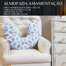 Almofada de Amamentação Safari Estampada 100% Algodão Conforto e Estilo:azul - 4