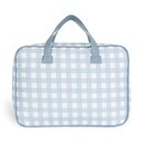 Ver imagem 2 de Mala Bordo Vichy Azul Just Baby Mala Maternidade