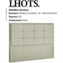 Ver imagem 3 de Cabeceira Queen 160 cm Lhots Linho SL 76 Peer