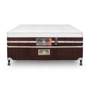 Ver imagem 2 de Cama Box + Colchão Castor Casal Silver Star Air One Face Hibrido 138x188x59cm