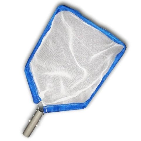 Peneira para Piscina com Armação Metálica Cata Folhas encaixe Universal