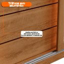 Ver mais imagens de Guarda-Roupa Casal 2 Portas de Correr 188,5cm com 3 Gavetas Barcelona