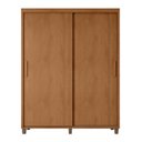 Ver imagem 2 de Guarda-Roupa Casal 2 Portas de Correr 188,5cm com 3 Gavetas Barcelona