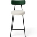 Ver imagem 5 de Kit 04 Banquetas Baixa Cozinha e Sala Jantar Bancada Milão L02 Facto Verde Champagne - lyam decor Ly