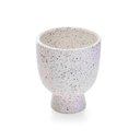 Ver imagem 1 de Cachepot Decorativo Em Cerâmica Branco 14x11 Cm - D’Rossi