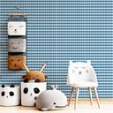 Ver imagem 1 de Papel de Parede Geométrico Pipa - Várias Cores - Azul