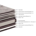Ver imagem 3 de Cama Box com Colchão King Size Ecoflex Relax Adorabile - 193x203