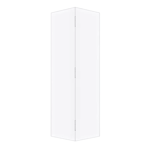 Porta Madeira Modelo Camarão 60x210 Primer Branco