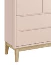 Ver imagem 3 de Guarda-Roupa Retrô 2 Portas Classic New Fosco com Natural - Reller