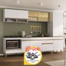 Cozinha Completa C/balcão para Cooktop Veneza Mp2267 Multimóveis + Brinde Jogo de Panelas Tramontina - 1
