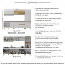 Ver imagem 3 de Cozinha Completa C/balcão para Cooktop Veneza Mp2267 Multimóveis + Brinde Jogo de Panelas Tramontina