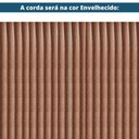 Ver imagem 7 de Poltrona com Braços Gandú Ozki Madeira Eucalipto Cedro Tecido Bege Corda Couro Reconstituído