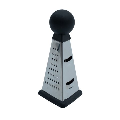 Ralador 3 faces de inox com silicone 15cm - Mozcada