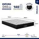 Ver imagem 5 de Cama Box com Colchão de Espuma D45 Ortobom Airtech Ortopillow 150 Casal 138cm