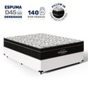 Ver imagem 3 de Cama Box com Colchão de Espuma D45 Ortobom Airtech Ortopillow 150 Casal 138cm