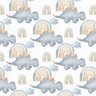 Papel de Parede Adesivo Dinossauro Baby Fundo Off White 15m - 1