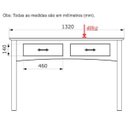Ver imagem 7 de Kit Rack para Tv de 55" e Aparador para Sala 100% Madeira Lídia Carvalho