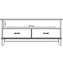 Ver imagem 6 de Kit Rack para Tv de 55" e Aparador para Sala 100% Madeira Lídia Carvalho