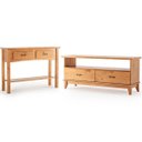 Ver imagem 1 de Kit Rack para Tv de 55" e Aparador para Sala 100% Madeira Lídia Carvalho