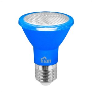 Lâmpada Led Par20 6w E27 Azul Bivolt