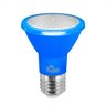 Lâmpada Led Par20 6w E27 Azul Bivolt - 1