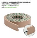 Ver imagem 3 de Eva Rodapé Acabamento Ripado Laminado 2,5m - Play Creme+