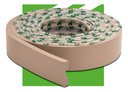 Ver imagem 1 de Eva Rodapé Acabamento Ripado Laminado 2,5m - Play Creme+