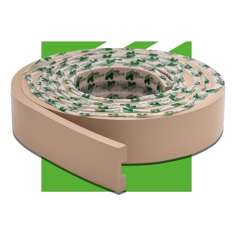 Eva Rodapé Acabamento Ripado Laminado 2,5m - Play Creme+
