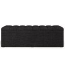 Ver imagem 3 de Calçadeira Recamier Baú para Cama de Casal King Dália 195x50 Cm W01 Linho Chumbo - Lyam Lyam Decor