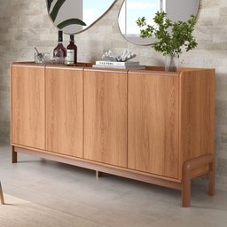 Buffet Clássico Grande para Sala de Jantar Elegance Lukaliam:jequitiba - 1