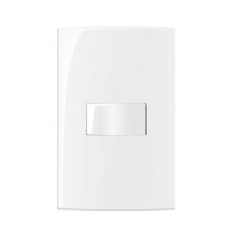 Conjunto Interruptor Bipolar Simples 10a 4x2 Sleek Margirius