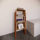 Ver imagem 1 de Mesinha Decorativa Amadeirada para Escritorio