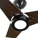 Ver imagem 2 de Ventilador de Teto Fit LED Ptb 3 Pás LED Marron 127V Ventidelta