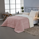Ver imagem 2 de Coberdrom Cobertor Casal Soft Sherpa de Carneiro Rosa