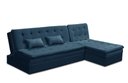 Ver imagem 2 de Sofá Cama King 5 Lugares 2,70m Amélia Suede