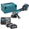 Esmerilhadeira Makita Angular a Bateria 115mm com 2 Baterias 40v Carregador 127v e Maleta - 1